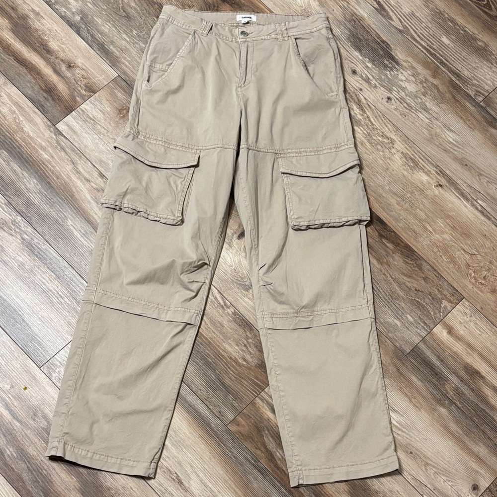 Garage Women's Beige Cargo Trousers
